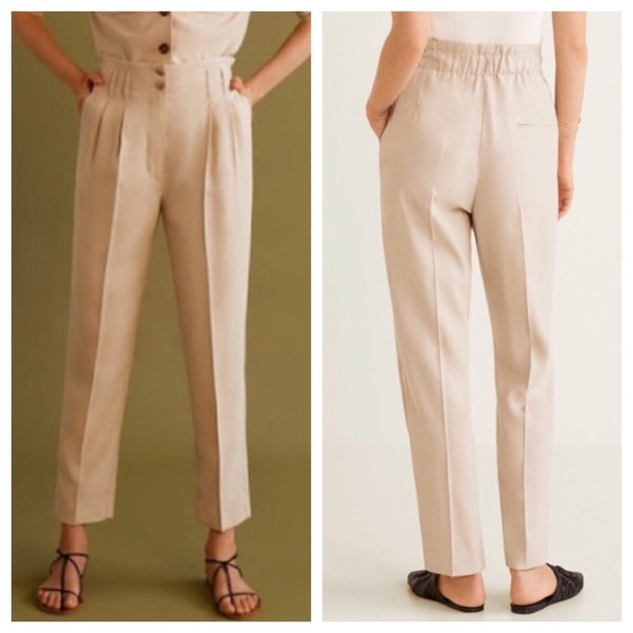 Mango Pants - Mango Loops High Waist Trouser